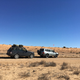 Illustration for article titled Dry July - A Land Cruiser and a Range Rover go winter desert touring. Part 1